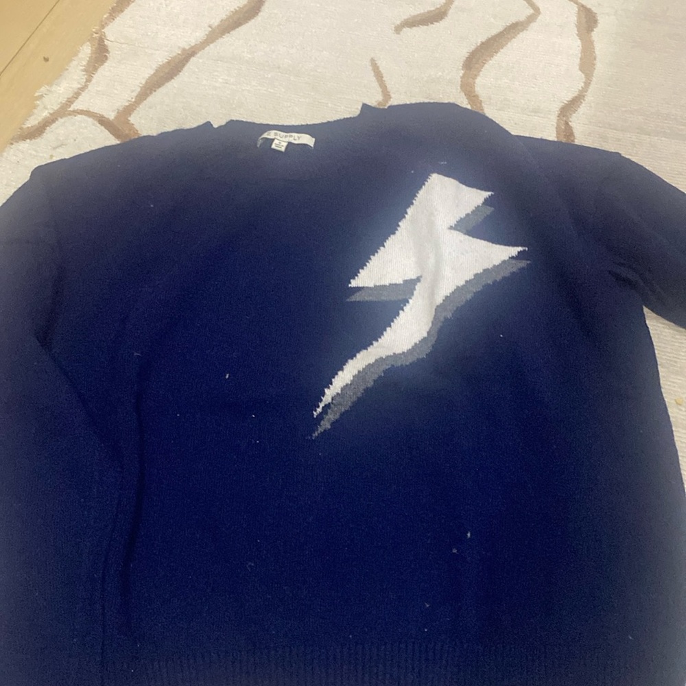 Z supply navy sweater